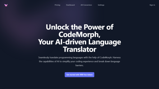 CodeMorph - AI Technology Solution