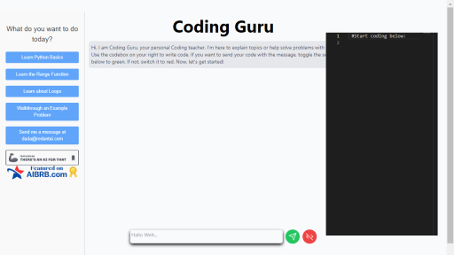 Coding Guru - AI Technology Solution