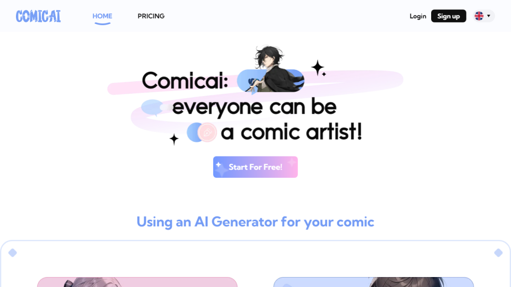 Comicai - AI Technology Solution