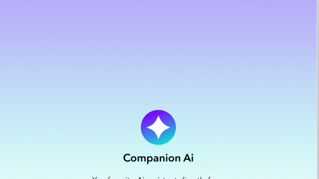 CompanionAI - AI Technology Solution