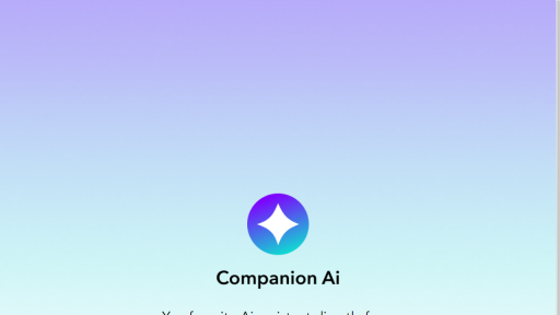 CompanionAI - AI Technology Solution