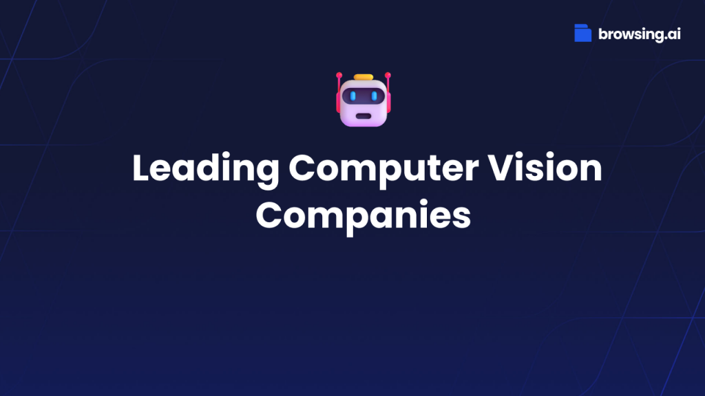 Computer vision companies