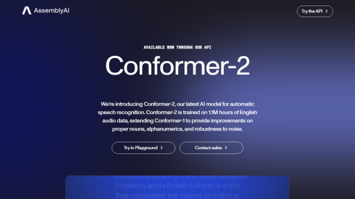 Conformer2 - AI Technology Solution