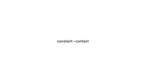 Constant Contact - AI Technology Solution