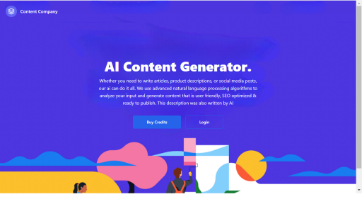 Content Company - AI Technology Solution