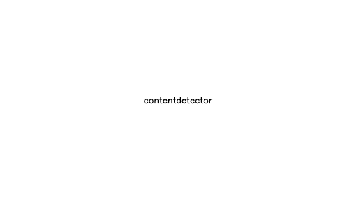 ContentDetector - AI Technology Solution