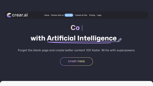 Crear AI - AI Technology Solution