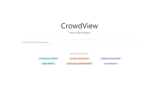 CrowdView - AI Technology Solution