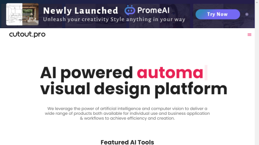 Cutout Pro - AI Technology Solution