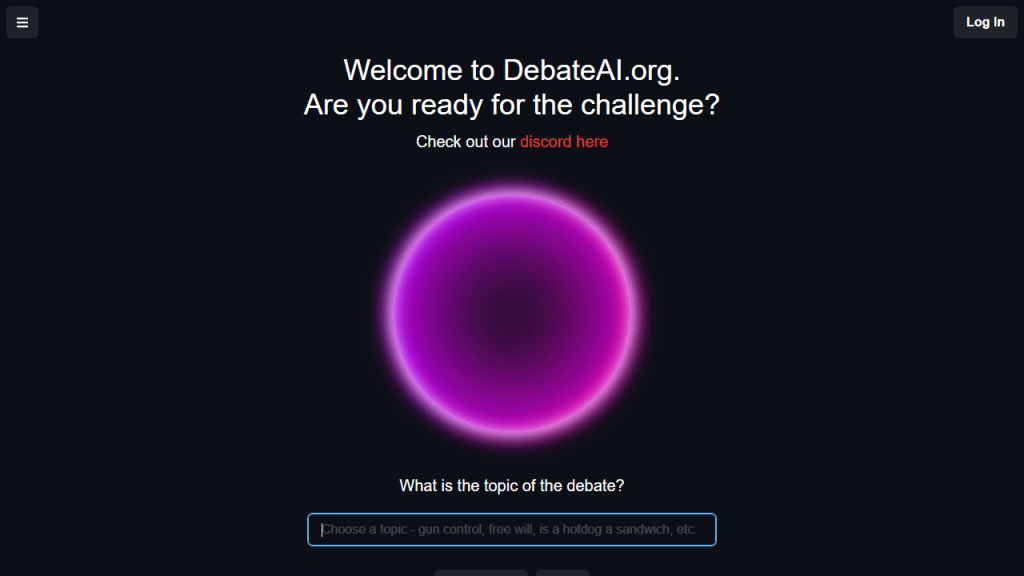 DebateAI - AI Technology Solution