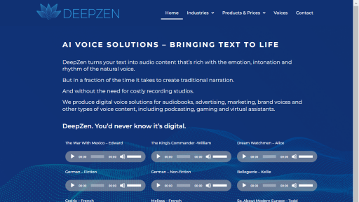 DeepZen - AI Technology Solution