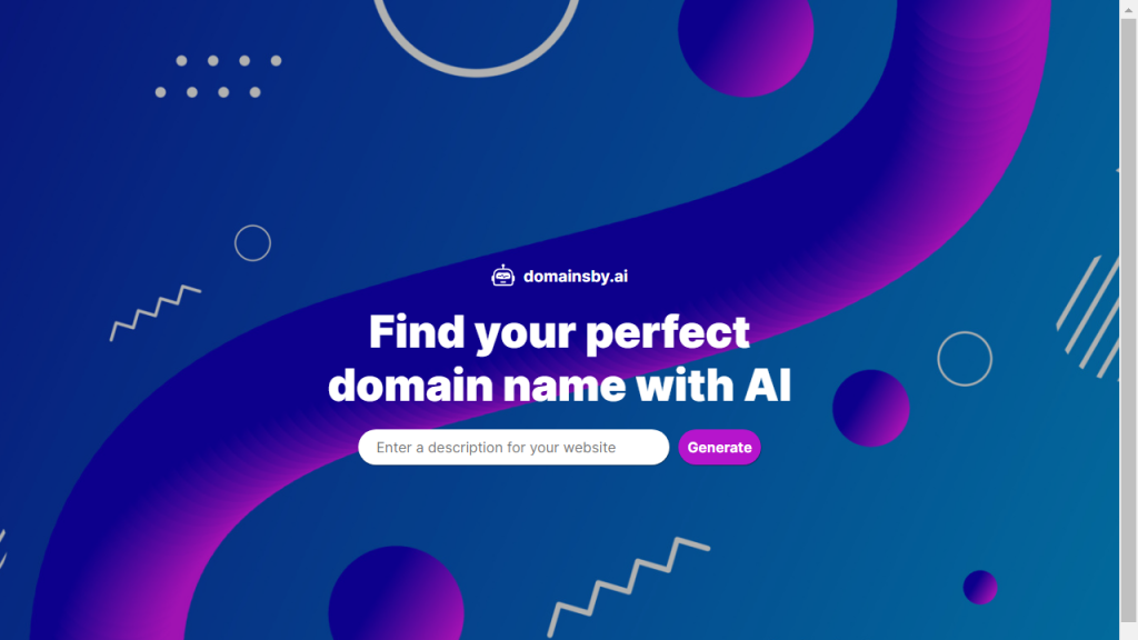 Domains by AI - AI Technology Solution