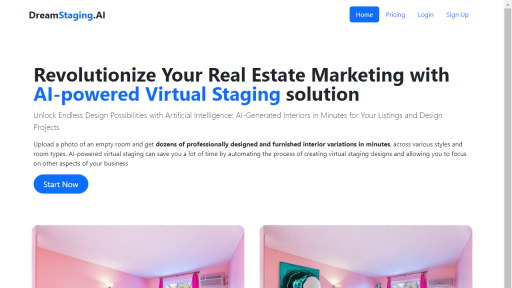 DreamStaging - AI Technology Solution