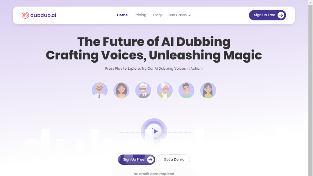 Dubdub - AI Technology Solution