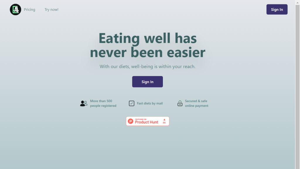 Eat Fix - AI Technology Solution