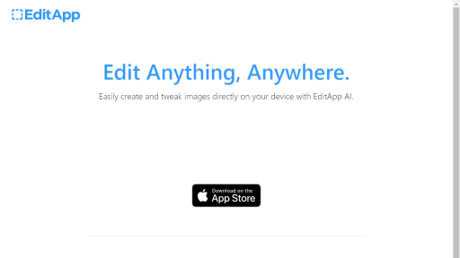 EditApp - AI Technology Solution
