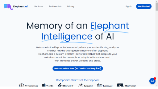 Elephant - AI Technology Solution