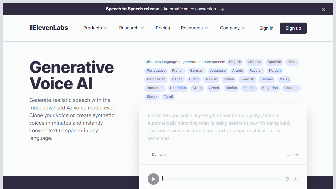 Eleven Labs And Other Alternative AI Tools for Text Processing