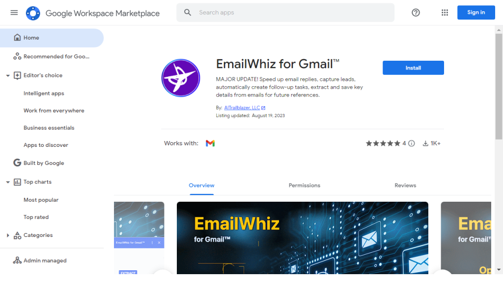 EmailWhiz - AI Technology Solution