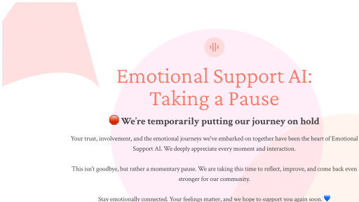 Emotional Support AI - AI Technology Solution