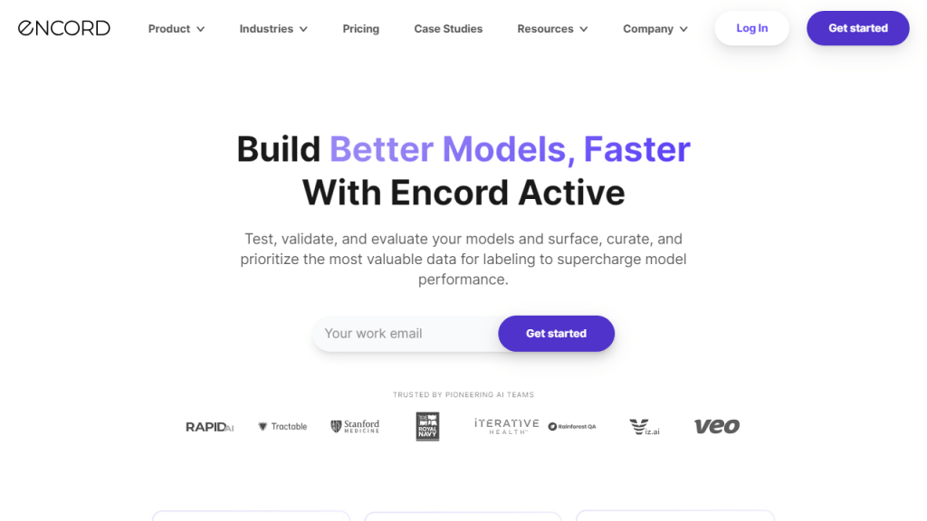 Encord - AI Technology Solution