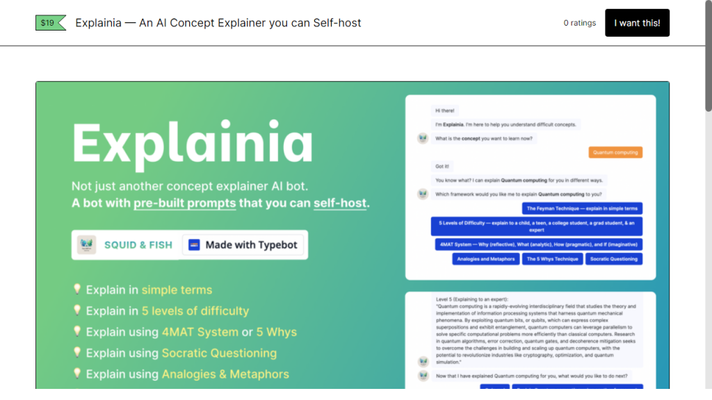 Explainia - AI Technology Solution