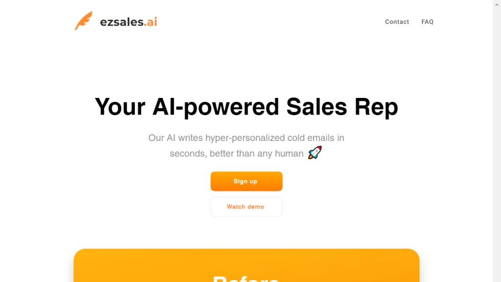 Ezsales - AI Technology Solution