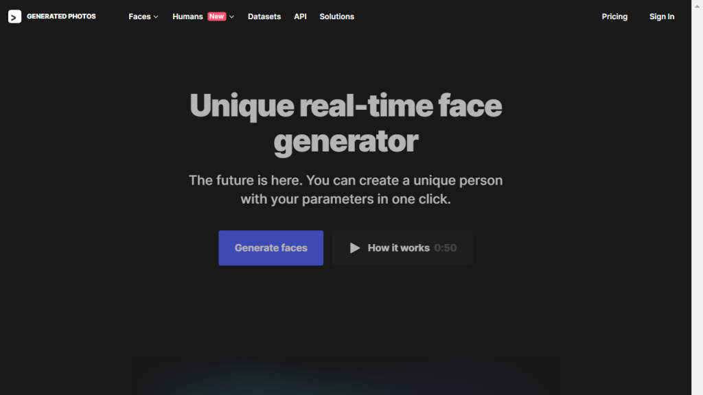 Face-generator - AI Technology Solution