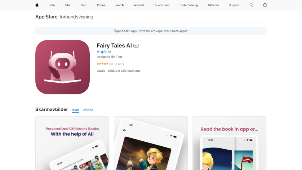 Fairy Tales AI - AI Technology Solution