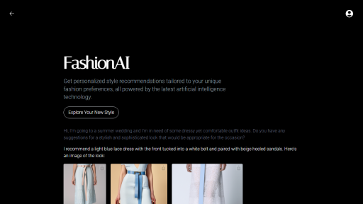 FashionAI - AI Technology Solution