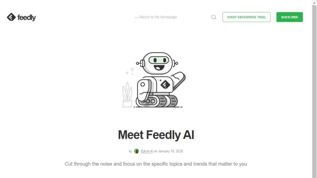 Feedly Leo - AI Technology Solution