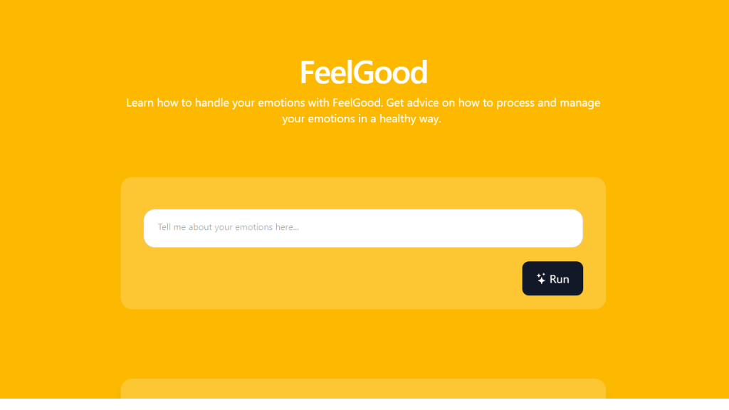 FeelGood - AI Technology Solution