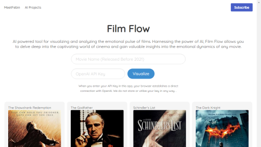 Film Flow - AI Technology Solution