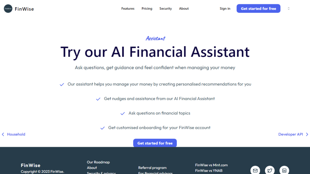 FinWise - AI Technology Solution