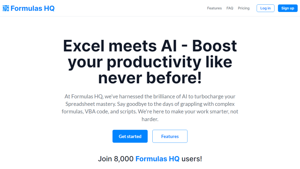 Formulas HQ - AI Technology Solution