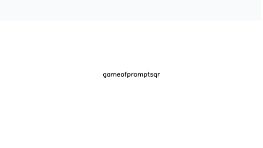 GameofpromptsQR - AI Technology Solution