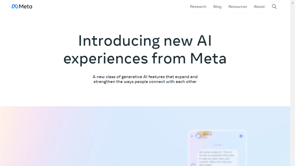 GenAI by Meta - AI Technology Solution