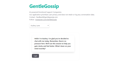 GentleGossip - AI Technology Solution