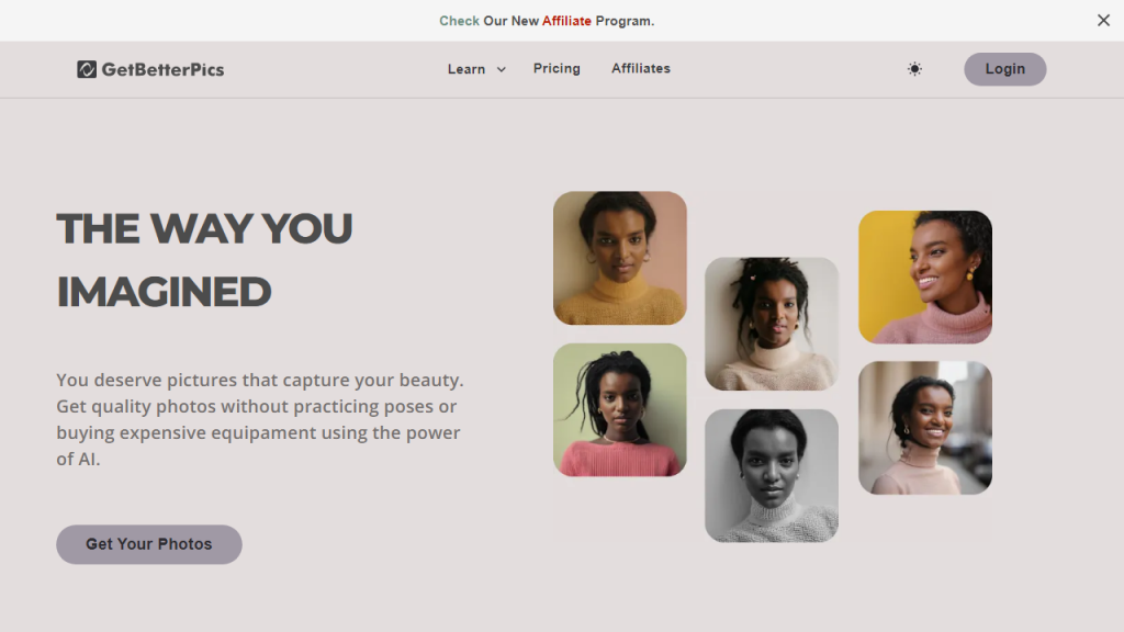 GetBetterPics - AI Technology Solution