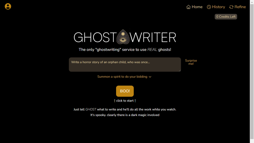 GhostTheWriter - AI Technology Solution