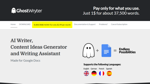 GhostWryter - AI Technology Solution