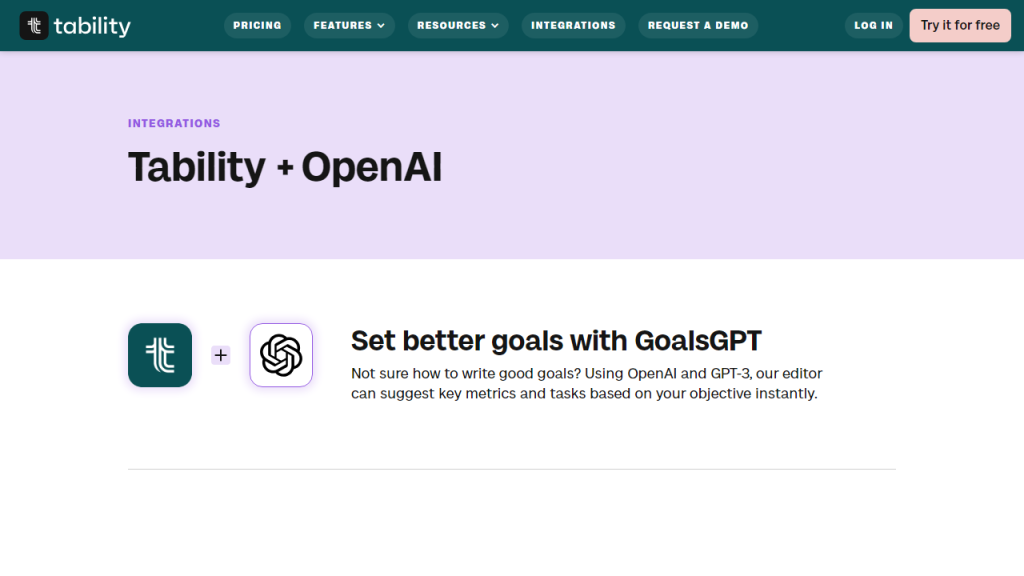 GoalsGPT - AI Technology Solution