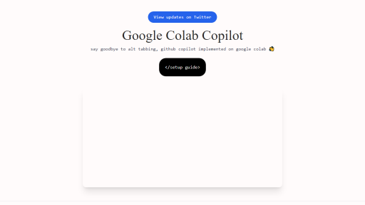 Google Colab Copilot - AI Technology Solution