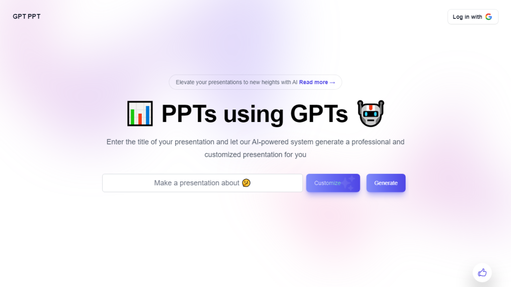 GPT-PPT - AI Technology Solution