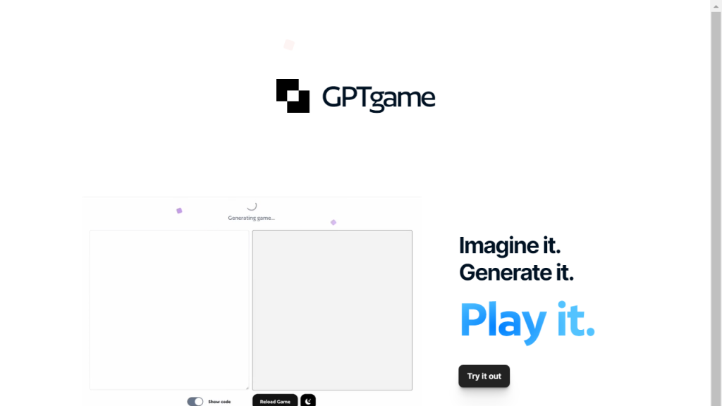 GPTGame - AI Technology Solution