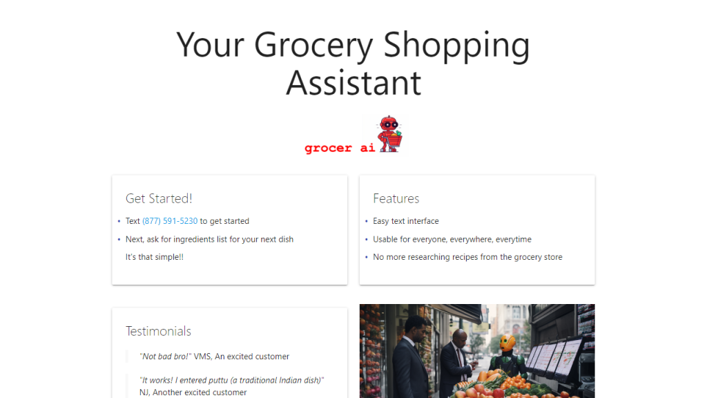 Grocer AI - AI Technology Solution