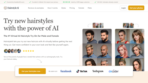 HairstyleAI - AI Technology Solution