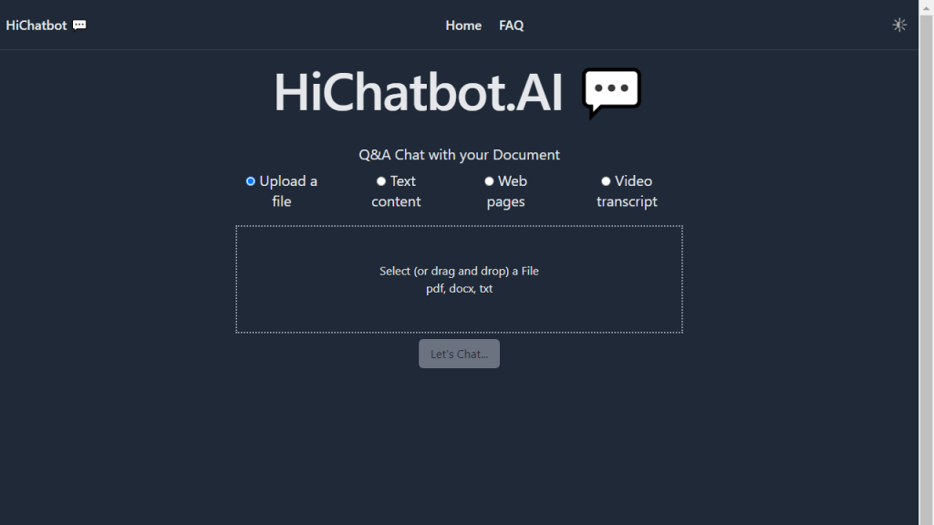 HiChatbot - AI Technology Solution