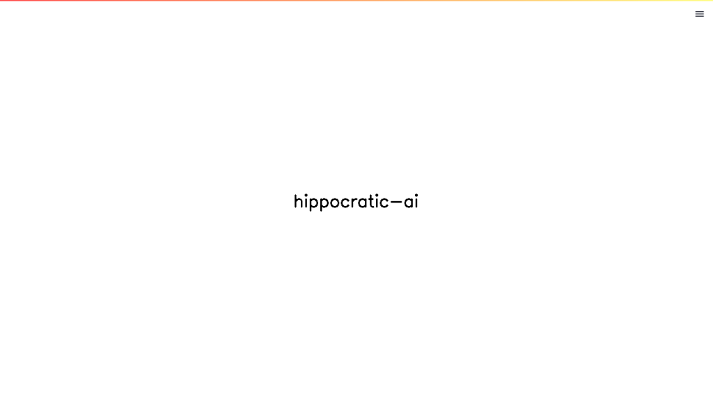 Hippocratic AI - AI Technology Solution