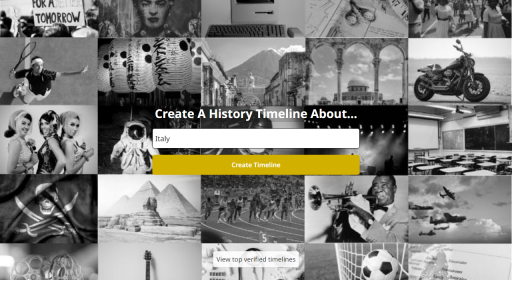 History Timelines - AI Technology Solution